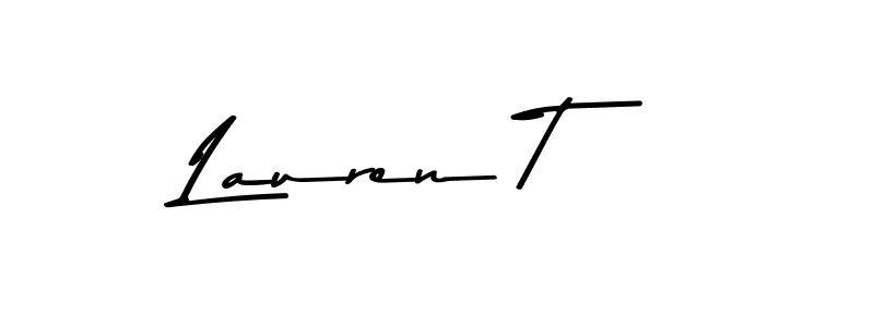 How to Draw Lauren T signature style? Asem Kandis PERSONAL USE is a latest design signature styles for name Lauren T. Lauren T signature style 9 images and pictures png