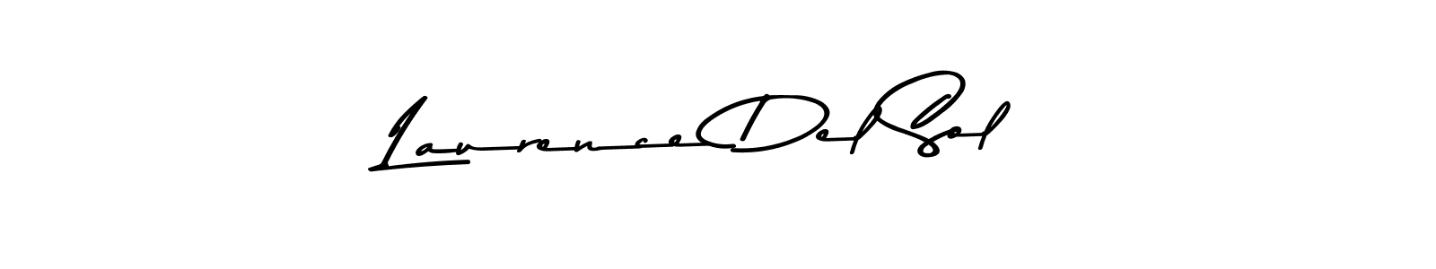 You should practise on your own different ways (Asem Kandis PERSONAL USE) to write your name (Laurence Del Sol) in signature. don't let someone else do it for you. Laurence Del Sol signature style 9 images and pictures png