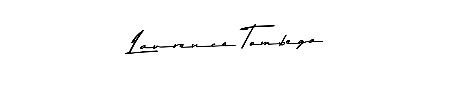 Create a beautiful signature design for name Laurence Tombega. With this signature (Asem Kandis PERSONAL USE) fonts, you can make a handwritten signature for free. Laurence Tombega signature style 9 images and pictures png