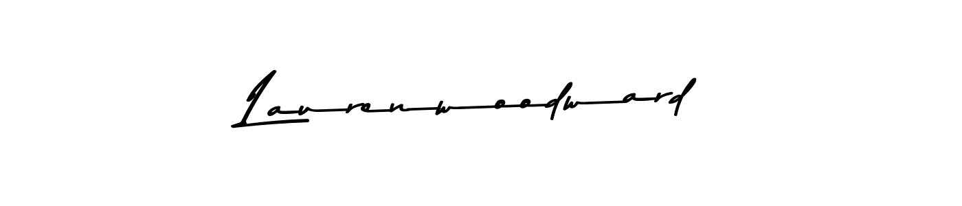 Use a signature maker to create a handwritten signature online. With this signature software, you can design (Asem Kandis PERSONAL USE) your own signature for name Laurenwoodward. Laurenwoodward signature style 9 images and pictures png