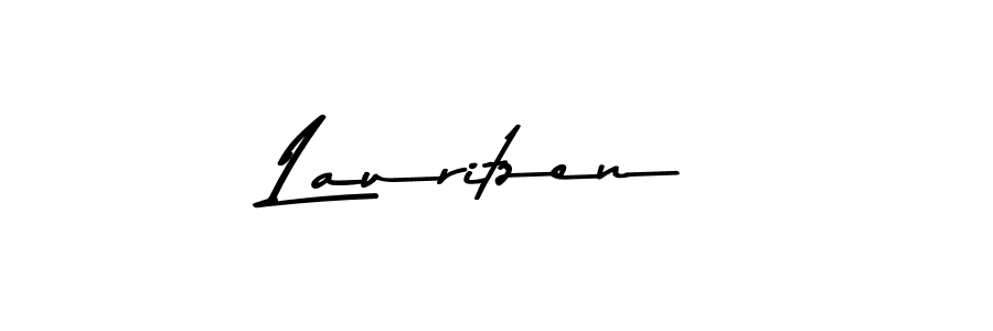Design your own signature with our free online signature maker. With this signature software, you can create a handwritten (Asem Kandis PERSONAL USE) signature for name Lauritzen. Lauritzen signature style 9 images and pictures png