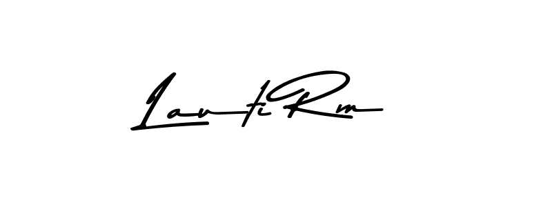 Similarly Asem Kandis PERSONAL USE is the best handwritten signature design. Signature creator online .You can use it as an online autograph creator for name Lauti Rm. Lauti Rm signature style 9 images and pictures png