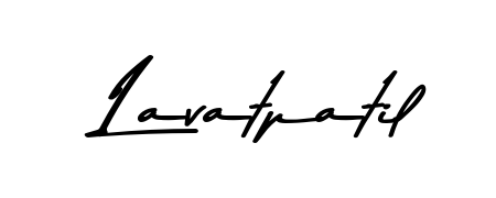 The Asem Kandis PERSONAL USE handwriting style adds charm and authenticity to name Lavatpatil. A wonderful choice for personal thank-you notes. Lavatpatil signature style 9 images and pictures png