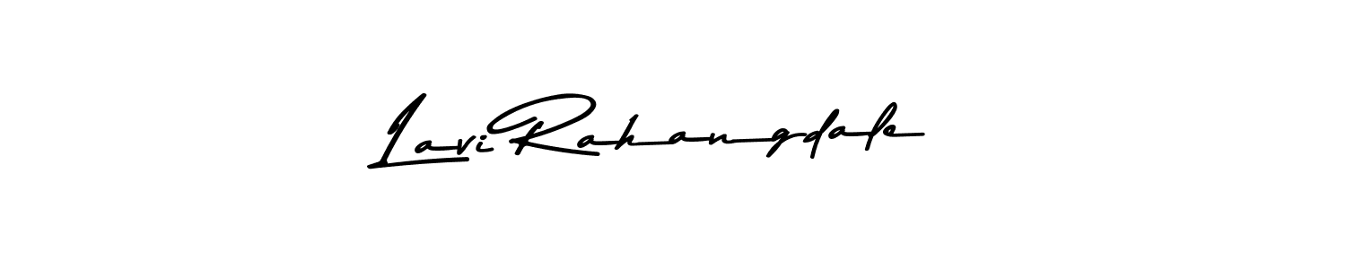 Design your own signature with our free online signature maker. With this signature software, you can create a handwritten (Asem Kandis PERSONAL USE) signature for name Lavi Rahangdale. Lavi Rahangdale signature style 9 images and pictures png