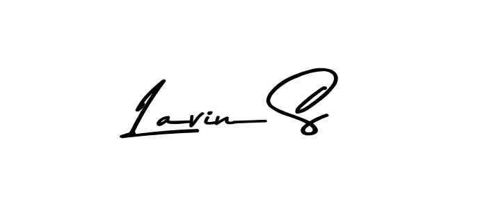 Also we have Lavin S name is the best signature style. Create professional handwritten signature collection using Asem Kandis PERSONAL USE autograph style. Lavin S signature style 9 images and pictures png