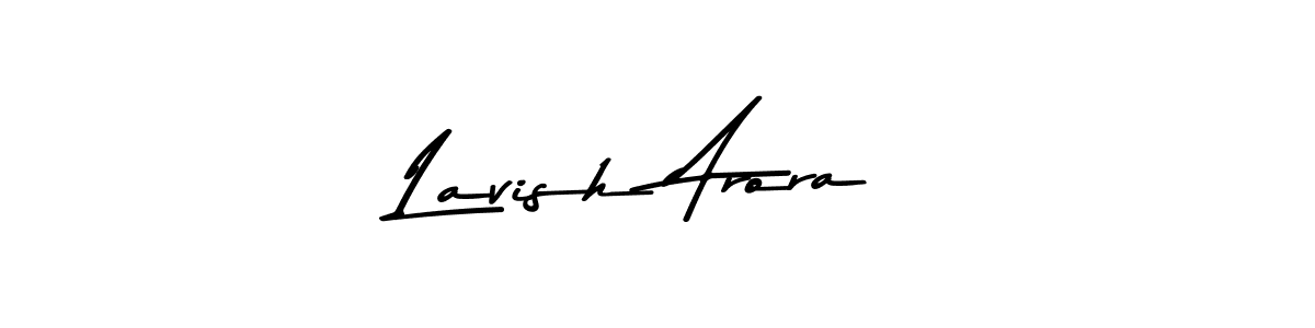 Similarly Asem Kandis PERSONAL USE is the best handwritten signature design. Signature creator online .You can use it as an online autograph creator for name Lavish Arora. Lavish Arora signature style 9 images and pictures png