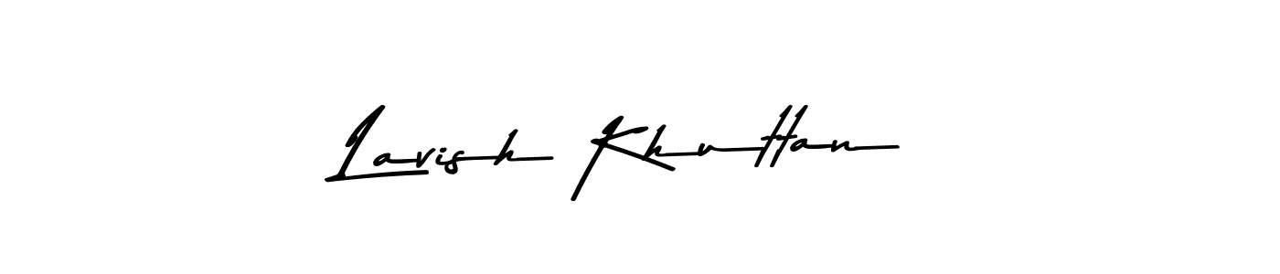 It looks lik you need a new signature style for name Lavish Khuttan. Design unique handwritten (Asem Kandis PERSONAL USE) signature with our free signature maker in just a few clicks. Lavish Khuttan signature style 9 images and pictures png