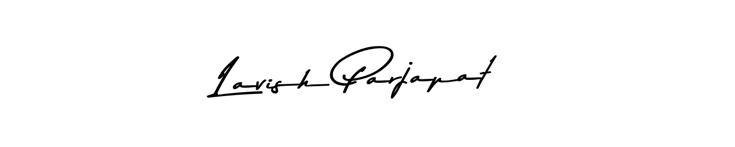 How to make Lavish Parjapat signature? Asem Kandis PERSONAL USE is a professional autograph style. Create handwritten signature for Lavish Parjapat name. Lavish Parjapat signature style 9 images and pictures png