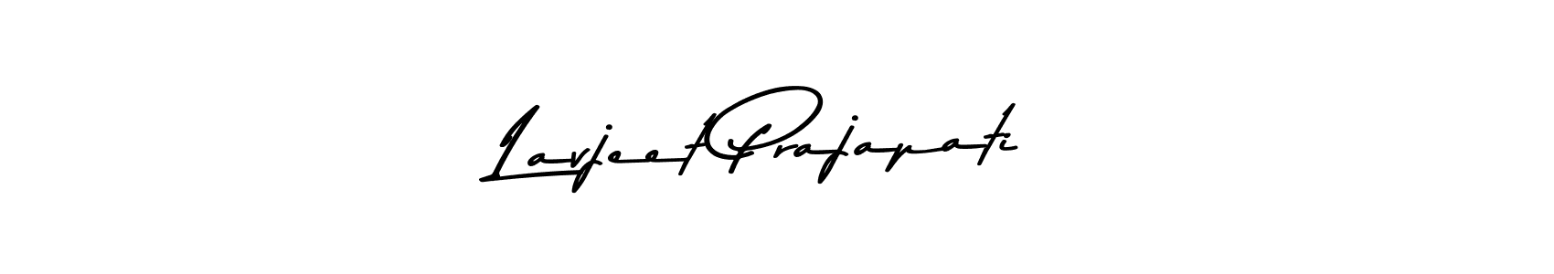 Use a signature maker to create a handwritten signature online. With this signature software, you can design (Asem Kandis PERSONAL USE) your own signature for name Lavjeet Prajapati. Lavjeet Prajapati signature style 9 images and pictures png
