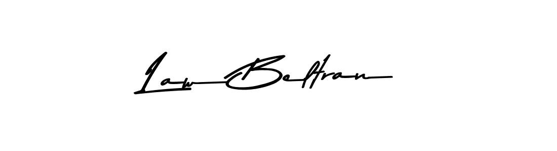 How to make Law Beltran signature? Asem Kandis PERSONAL USE is a professional autograph style. Create handwritten signature for Law Beltran name. Law Beltran signature style 9 images and pictures png