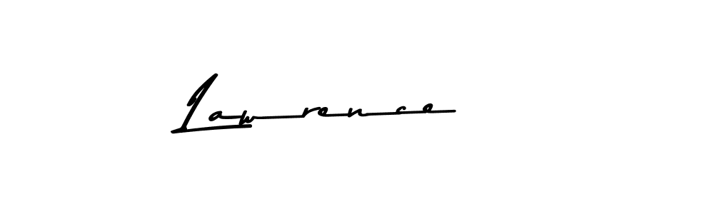 How to make Lawrence   name signature. Use Asem Kandis PERSONAL USE style for creating short signs online. This is the latest handwritten sign. Lawrence   signature style 9 images and pictures png