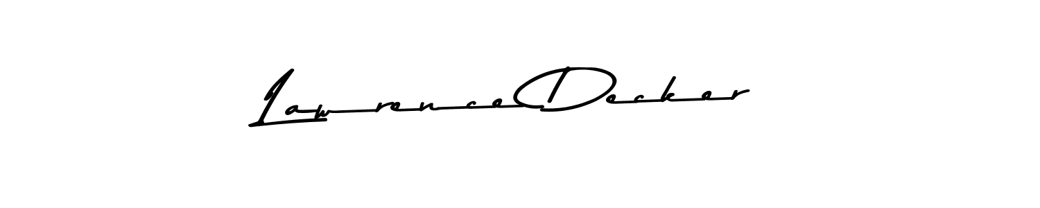 Once you've used our free online signature maker to create your best signature Asem Kandis PERSONAL USE style, it's time to enjoy all of the benefits that Lawrence Decker name signing documents. Lawrence Decker signature style 9 images and pictures png