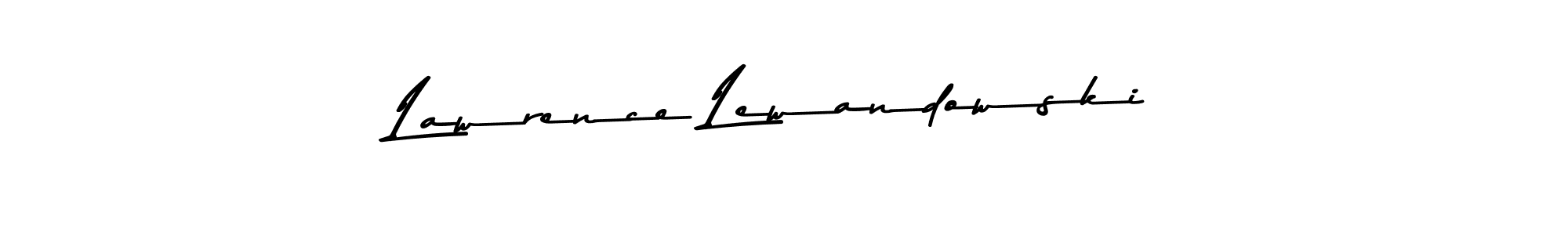 Lawrence Lewandowski stylish signature style. Best Handwritten Sign (Asem Kandis PERSONAL USE) for my name. Handwritten Signature Collection Ideas for my name Lawrence Lewandowski. Lawrence Lewandowski signature style 9 images and pictures png