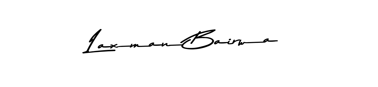 Design your own signature with our free online signature maker. With this signature software, you can create a handwritten (Asem Kandis PERSONAL USE) signature for name Laxman Bairwa. Laxman Bairwa signature style 9 images and pictures png