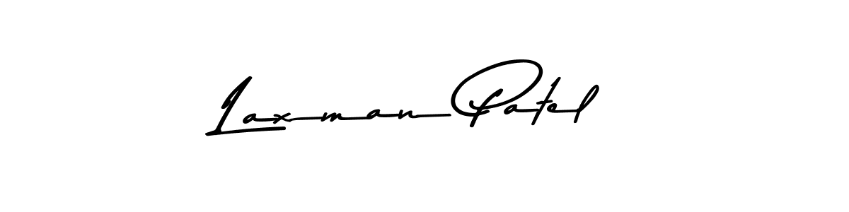 Design your own signature with our free online signature maker. With this signature software, you can create a handwritten (Asem Kandis PERSONAL USE) signature for name Laxman Patel. Laxman Patel signature style 9 images and pictures png