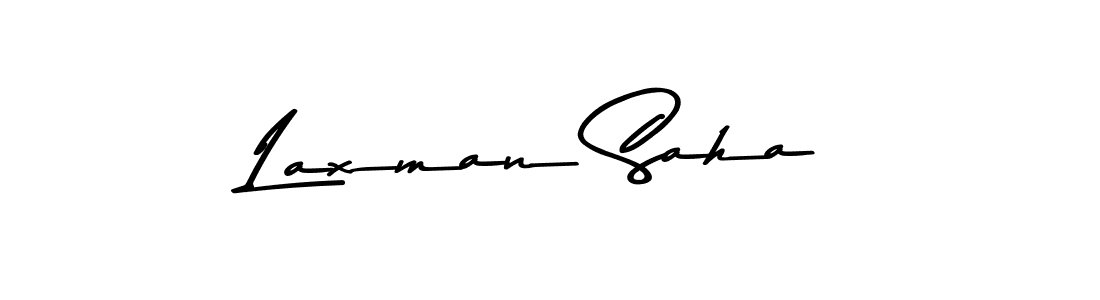 Make a beautiful signature design for name Laxman Saha. Use this online signature maker to create a handwritten signature for free. Laxman Saha signature style 9 images and pictures png