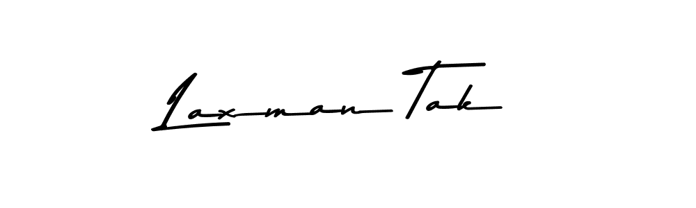 You can use this online signature creator to create a handwritten signature for the name Laxman Tak. This is the best online autograph maker. Laxman Tak signature style 9 images and pictures png