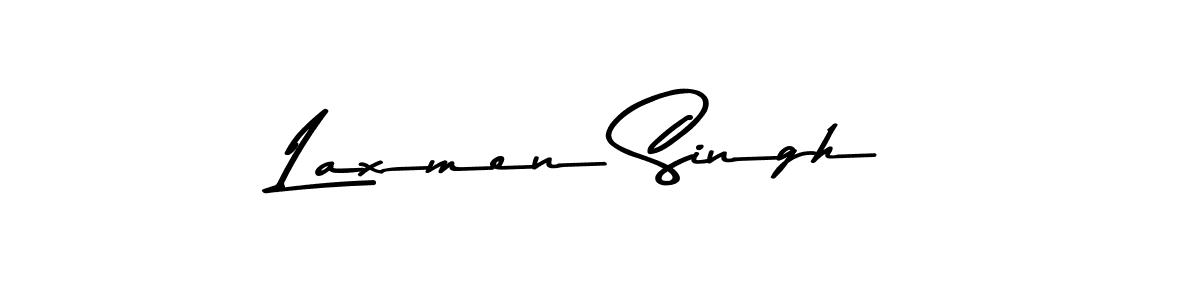 How to make Laxmen Singh signature? Asem Kandis PERSONAL USE is a professional autograph style. Create handwritten signature for Laxmen Singh name. Laxmen Singh signature style 9 images and pictures png