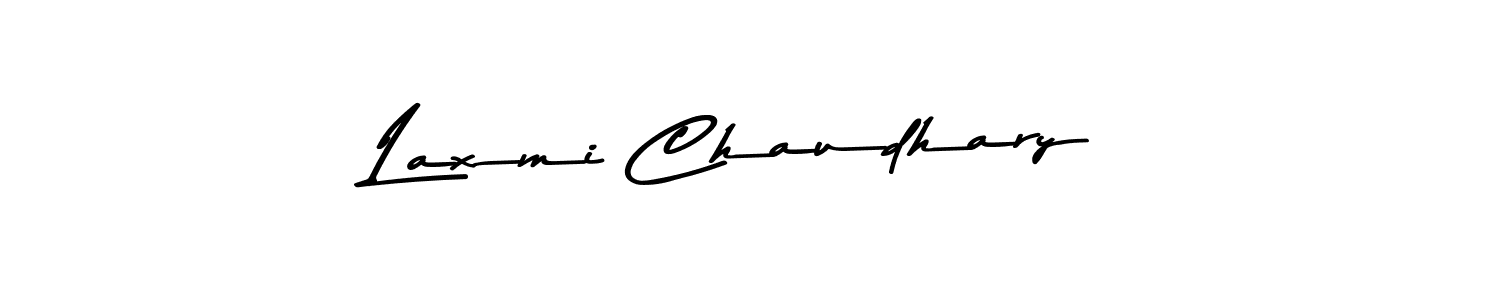 You should practise on your own different ways (Asem Kandis PERSONAL USE) to write your name (Laxmi Chaudhary) in signature. don't let someone else do it for you. Laxmi Chaudhary signature style 9 images and pictures png