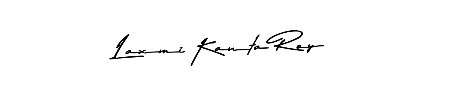 Make a beautiful signature design for name Laxmi Kanta Roy. With this signature (Asem Kandis PERSONAL USE) style, you can create a handwritten signature for free. Laxmi Kanta Roy signature style 9 images and pictures png