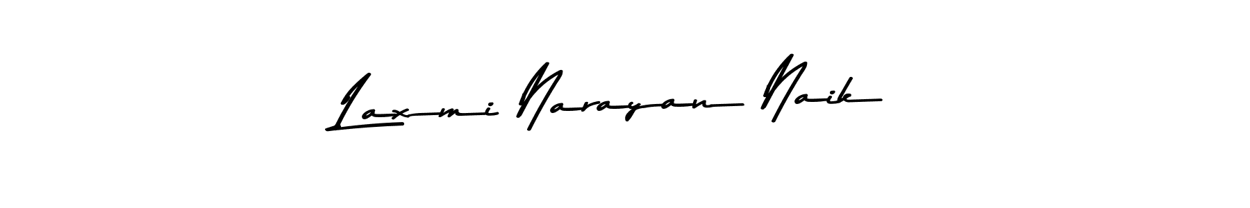 Create a beautiful signature design for name Laxmi Narayan Naik. With this signature (Asem Kandis PERSONAL USE) fonts, you can make a handwritten signature for free. Laxmi Narayan Naik signature style 9 images and pictures png