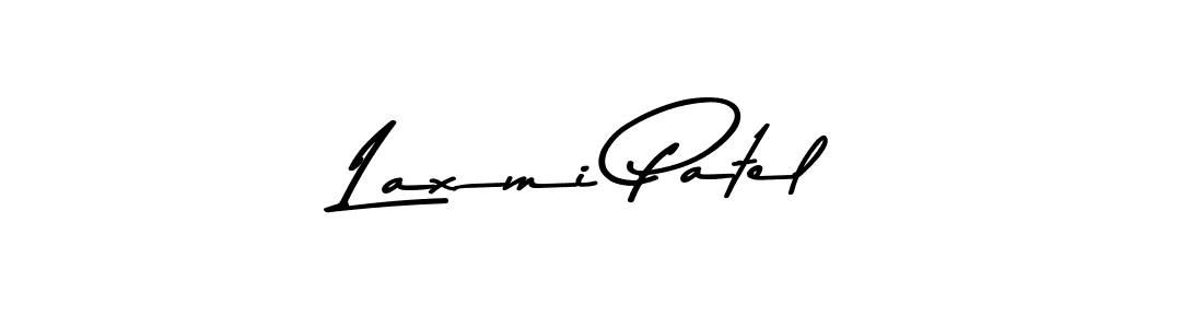 Design your own signature with our free online signature maker. With this signature software, you can create a handwritten (Asem Kandis PERSONAL USE) signature for name Laxmi Patel. Laxmi Patel signature style 9 images and pictures png