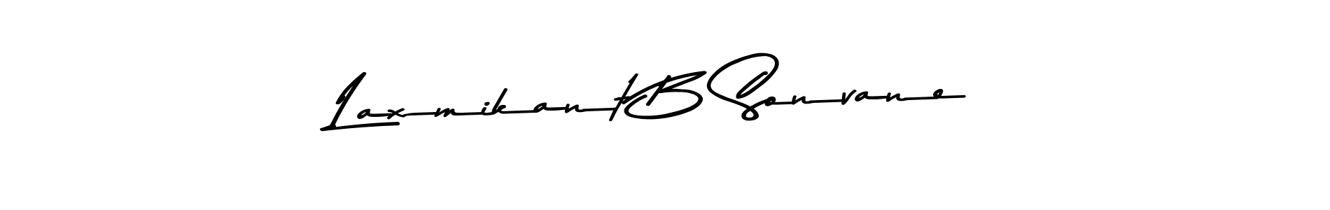 How to Draw Laxmikant B Sonvane signature style? Asem Kandis PERSONAL USE is a latest design signature styles for name Laxmikant B Sonvane. Laxmikant B Sonvane signature style 9 images and pictures png