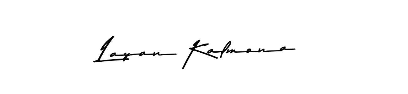 Use a signature maker to create a handwritten signature online. With this signature software, you can design (Asem Kandis PERSONAL USE) your own signature for name Layan Kalmona. Layan Kalmona signature style 9 images and pictures png