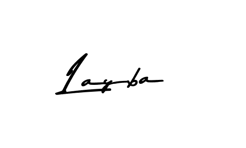 Make a beautiful signature design for name Layba. With this signature (Asem Kandis PERSONAL USE) style, you can create a handwritten signature for free. Layba signature style 9 images and pictures png