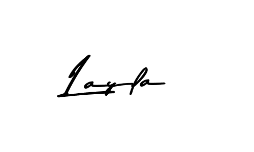 Design your own signature with our free online signature maker. With this signature software, you can create a handwritten (Asem Kandis PERSONAL USE) signature for name Layla. Layla signature style 9 images and pictures png