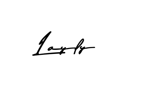 Design your own signature with our free online signature maker. With this signature software, you can create a handwritten (Asem Kandis PERSONAL USE) signature for name Layly. Layly signature style 9 images and pictures png