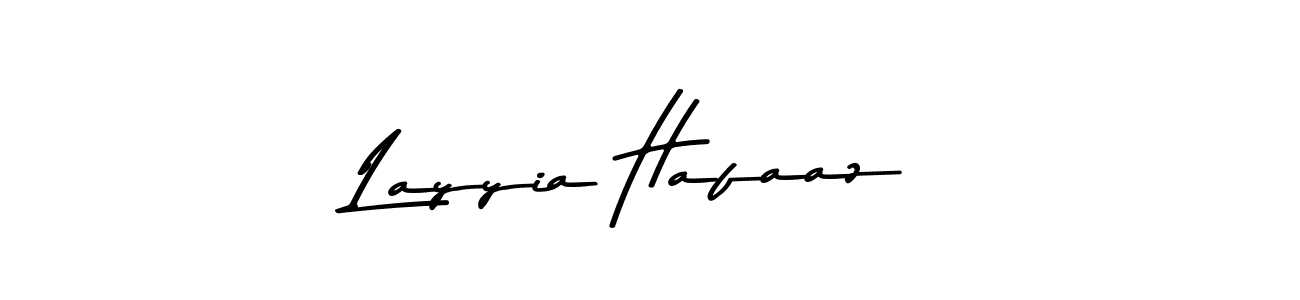 This is the best signature style for the Layyia Hafaaz name. Also you like these signature font (Asem Kandis PERSONAL USE). Mix name signature. Layyia Hafaaz signature style 9 images and pictures png