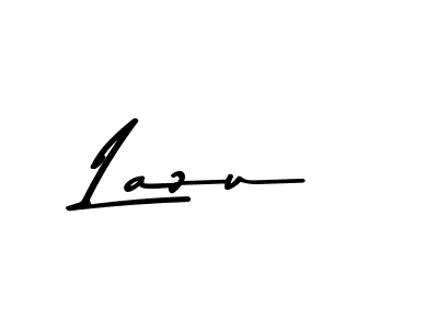 Create a beautiful signature design for name Lazu. With this signature (Asem Kandis PERSONAL USE) fonts, you can make a handwritten signature for free. Lazu signature style 9 images and pictures png