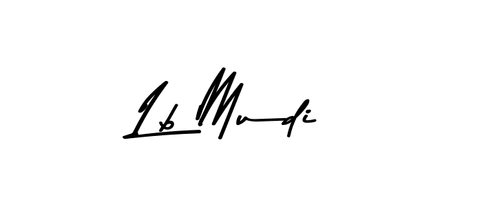 Also we have Lb Mudi name is the best signature style. Create professional handwritten signature collection using Asem Kandis PERSONAL USE autograph style. Lb Mudi signature style 9 images and pictures png
