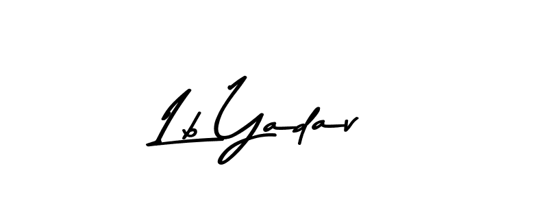 How to Draw Lb Yadav signature style? Asem Kandis PERSONAL USE is a latest design signature styles for name Lb Yadav. Lb Yadav signature style 9 images and pictures png