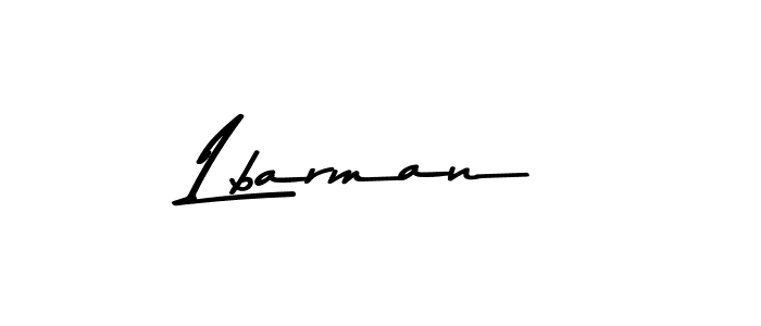 Also we have Lbarman name is the best signature style. Create professional handwritten signature collection using Asem Kandis PERSONAL USE autograph style. Lbarman signature style 9 images and pictures png