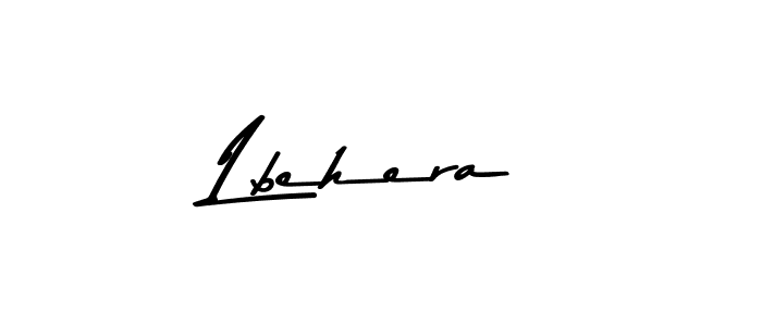 You should practise on your own different ways (Asem Kandis PERSONAL USE) to write your name (Lbehera) in signature. don't let someone else do it for you. Lbehera signature style 9 images and pictures png