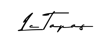 The best way (Asem Kandis PERSONAL USE) to make a short signature is to pick only two or three words in your name. For converting this name Lc Tapas. Lc Tapas signature style 9 images and pictures png