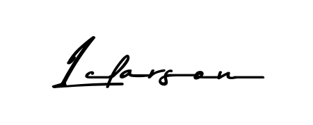 The Asem Kandis PERSONAL USE lettering style adds unique flourish to name Lclarson. Stand out with a custom digital autograph made in seconds. Lclarson signature style 9 images and pictures png