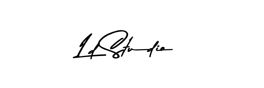 Use a signature maker to create a handwritten signature online. With this signature software, you can design (Asem Kandis PERSONAL USE) your own signature for name Ld Studio. Ld Studio signature style 9 images and pictures png