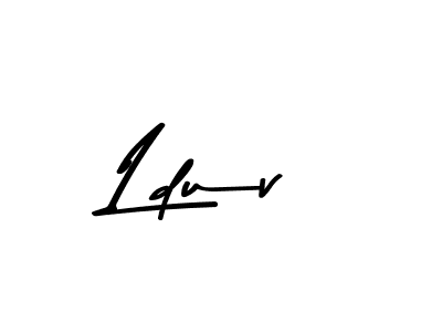 if you are searching for the best signature style for your name Lduv. so please give up your signature search. here we have designed multiple signature styles  using Asem Kandis PERSONAL USE. Lduv signature style 9 images and pictures png