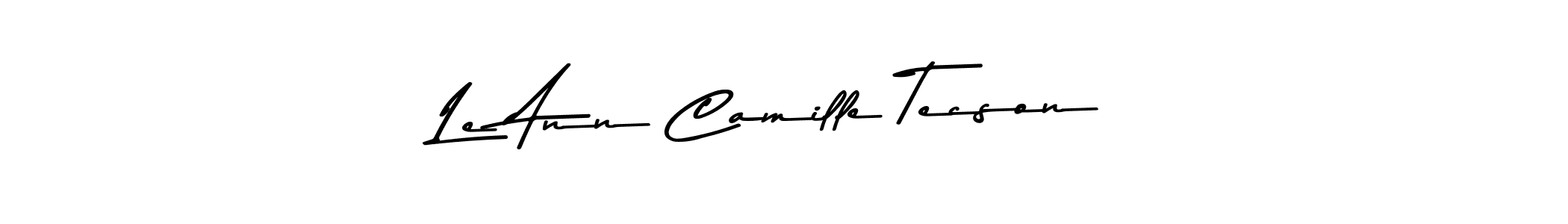 You should practise on your own different ways (Asem Kandis PERSONAL USE) to write your name (Le Ann Camille Tecson) in signature. don't let someone else do it for you. Le Ann Camille Tecson signature style 9 images and pictures png