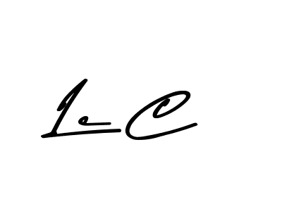 Use a signature maker to create a handwritten signature online. With this signature software, you can design (Asem Kandis PERSONAL USE) your own signature for name Le C. Le C signature style 9 images and pictures png