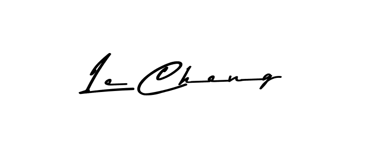 This is the best signature style for the Le Cheng name. Also you like these signature font (Asem Kandis PERSONAL USE). Mix name signature. Le Cheng signature style 9 images and pictures png