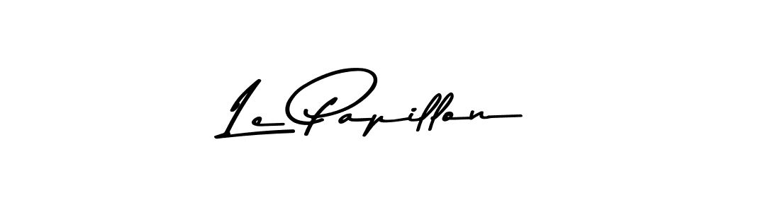 How to make Le Papillon name signature. Use Asem Kandis PERSONAL USE style for creating short signs online. This is the latest handwritten sign. Le Papillon signature style 9 images and pictures png