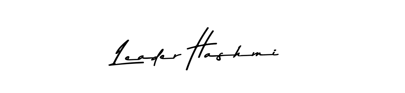 You can use this online signature creator to create a handwritten signature for the name Leader Hashmi. This is the best online autograph maker. Leader Hashmi signature style 9 images and pictures png