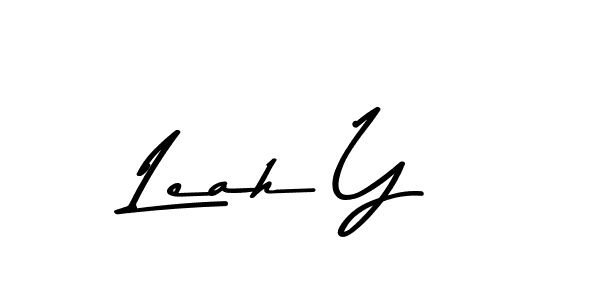 Best and Professional Signature Style for Leah Y. Asem Kandis PERSONAL USE Best Signature Style Collection. Leah Y signature style 9 images and pictures png