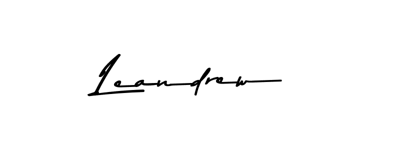 The best way (Asem Kandis PERSONAL USE) to make a short signature is to pick only two or three words in your name. The name Leandrew include a total of six letters. For converting this name. Leandrew signature style 9 images and pictures png