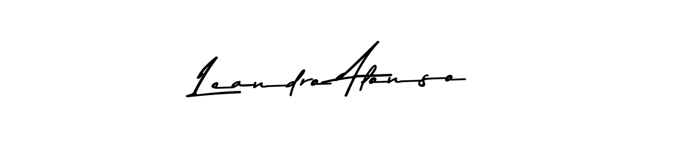 Asem Kandis PERSONAL USE is a professional signature style that is perfect for those who want to add a touch of class to their signature. It is also a great choice for those who want to make their signature more unique. Get Leandro Alonso name to fancy signature for free. Leandro Alonso signature style 9 images and pictures png