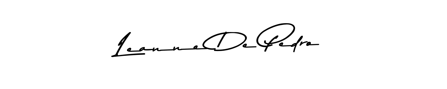 Here are the top 10 professional signature styles for the name Leanne De Pedro. These are the best autograph styles you can use for your name. Leanne De Pedro signature style 9 images and pictures png